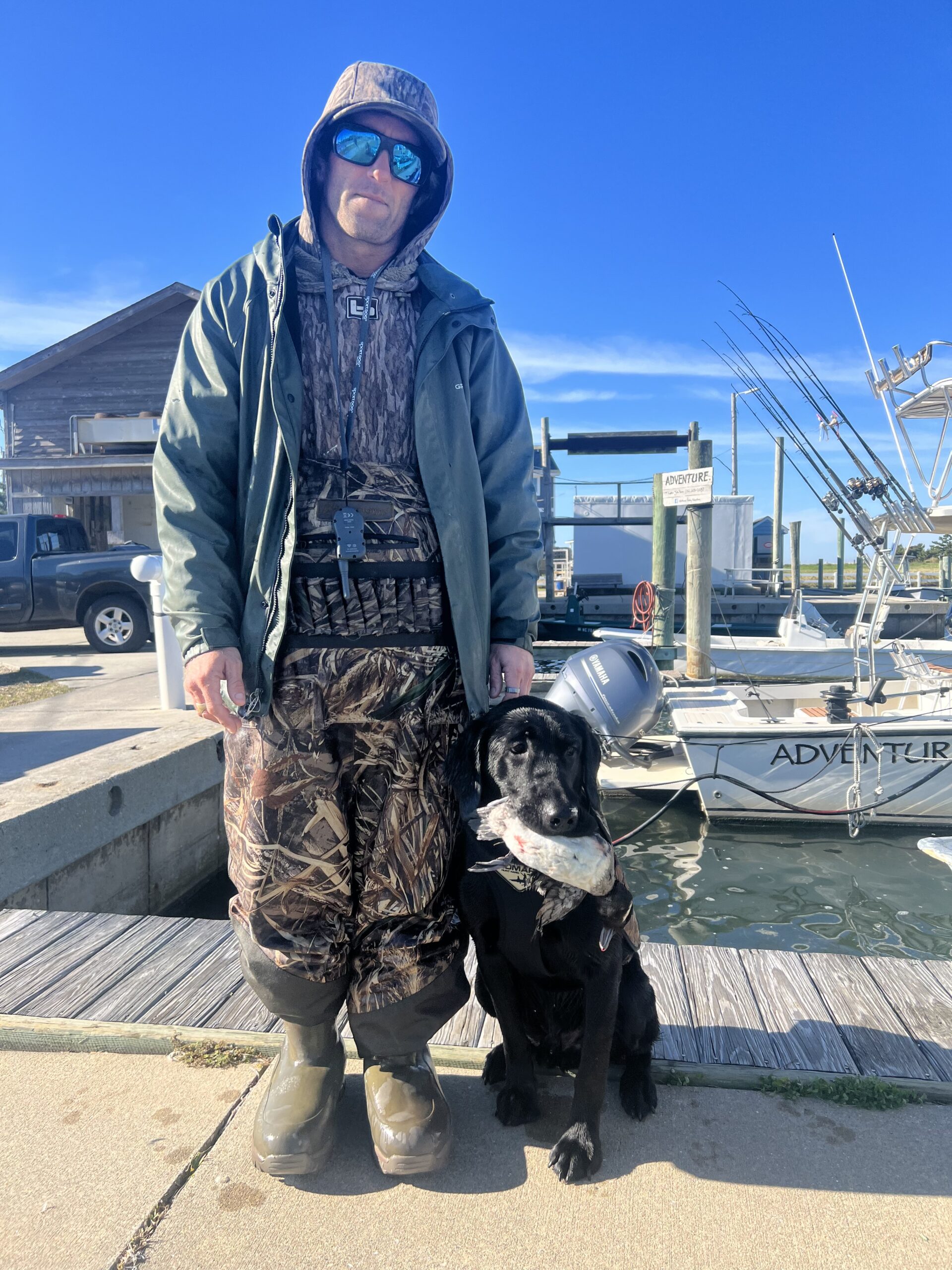 Hunter Hicks - Waterfowl, duck, hunting, Outer Banks; Hunting Guide; Pamlico Sound NC